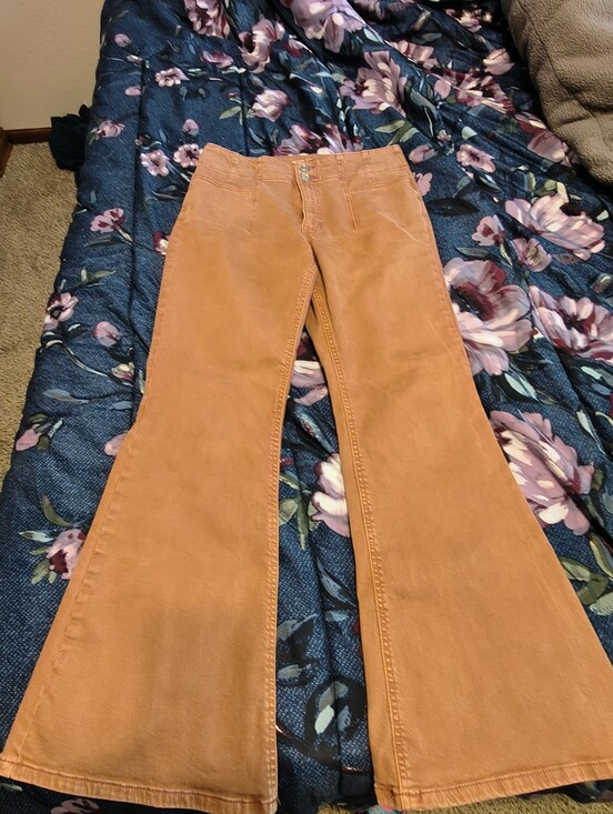Maurices Denim - M Jeans Flare Rust 12 Maurices